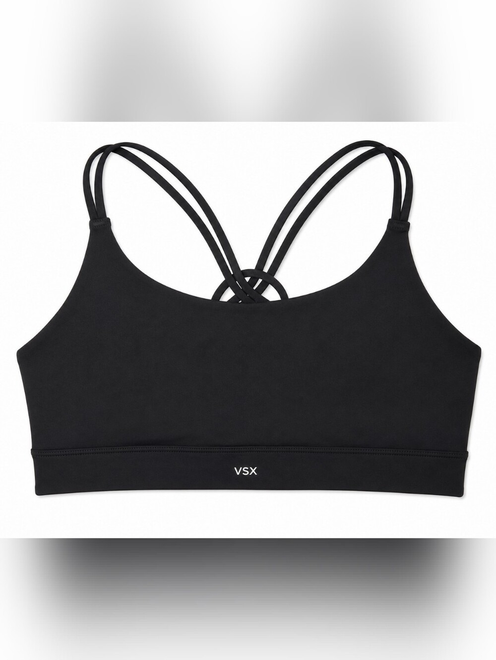 VSX Women's Black Sports Bra LG NEVER WORN!